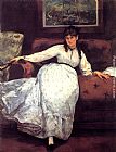 Eduard Manet Famous Paintings - Repose